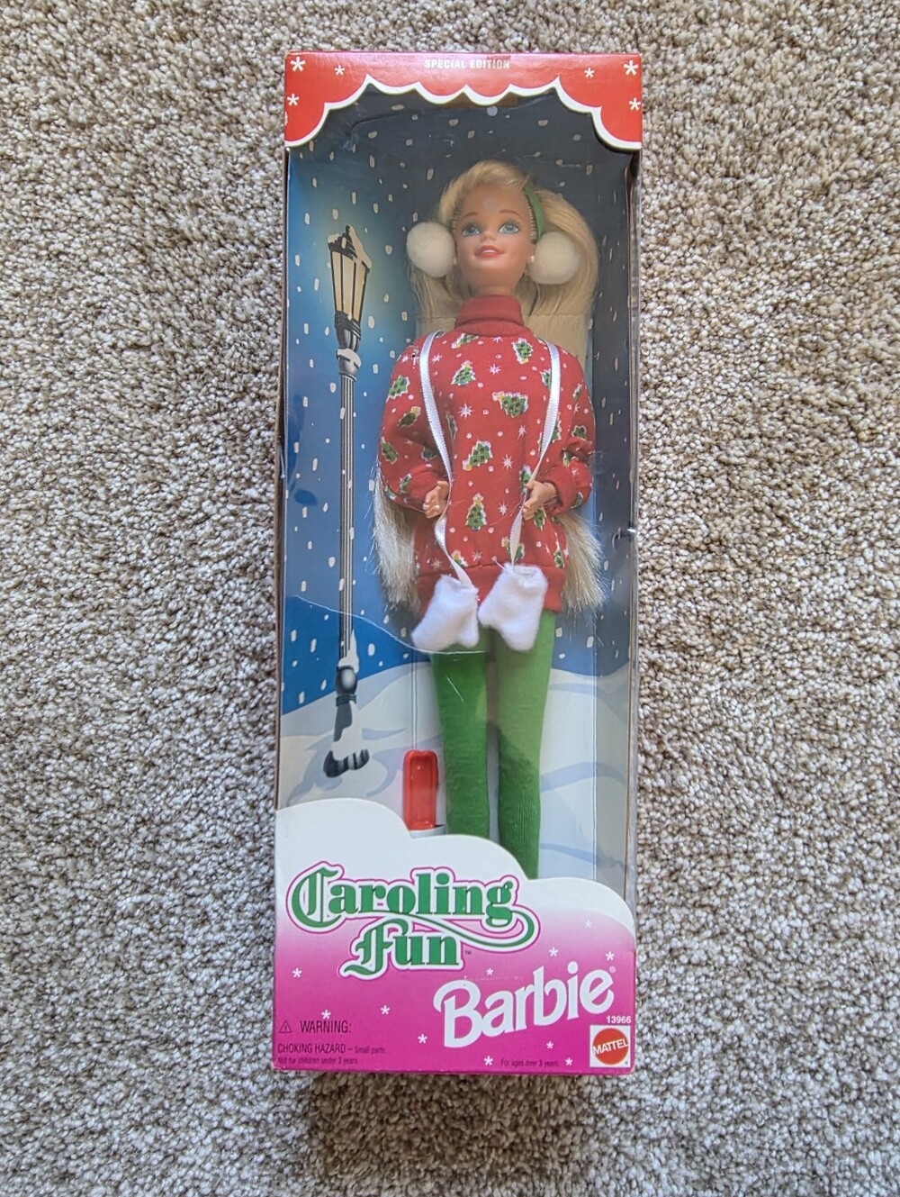 Caroling Fun Barbie Doll Barbie Doll NWT